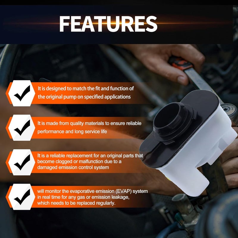 OXCANO 310-218 Evaporative EVAP Emissions System Leak Detection Pump Compatible with Dodge Journey Avenger Ram 2500 3500 Jeep Grand Cherokee Commander Chrysler 200 Sebring - Image 3